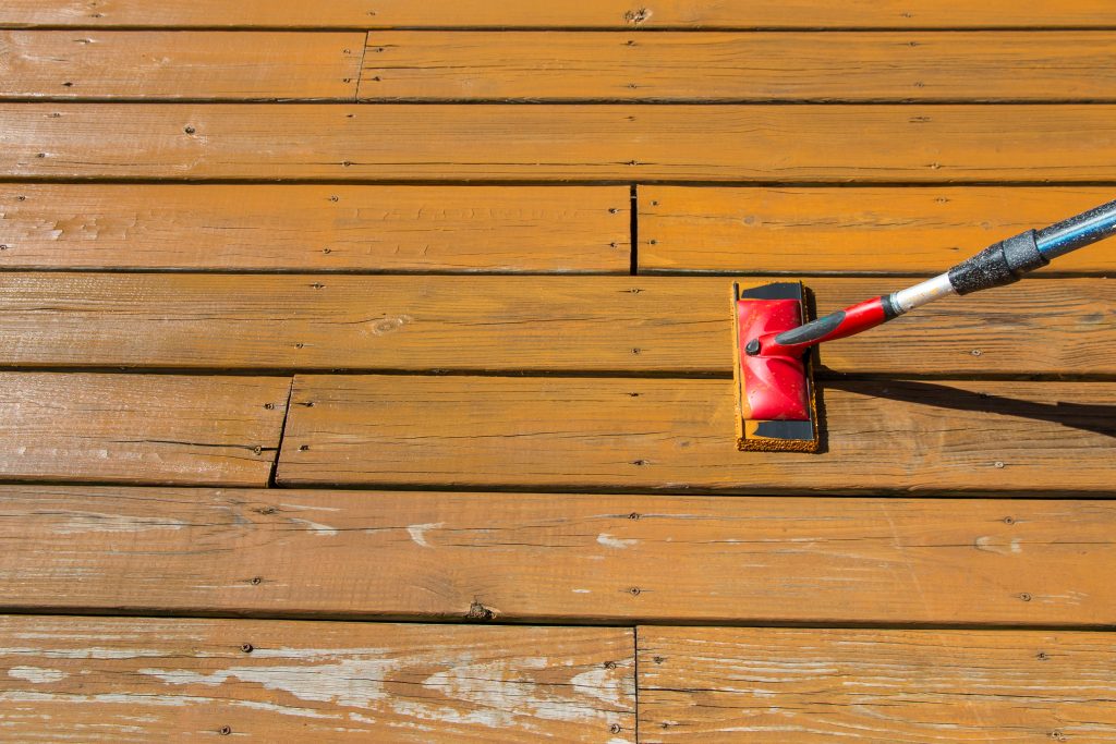 Deck Staining